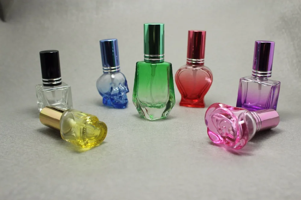 10 мл 15 рекламная Смешанная цветная стильная маленькая стеклянная флакон для