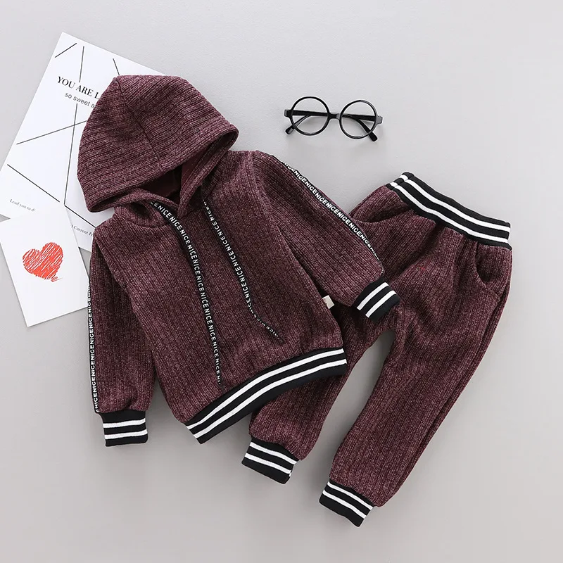 Spring and Autumn Children's Suits New Two-piece for Boys Girls Korean Version of 0-4 Years Old Sports Pants | Детская одежда и