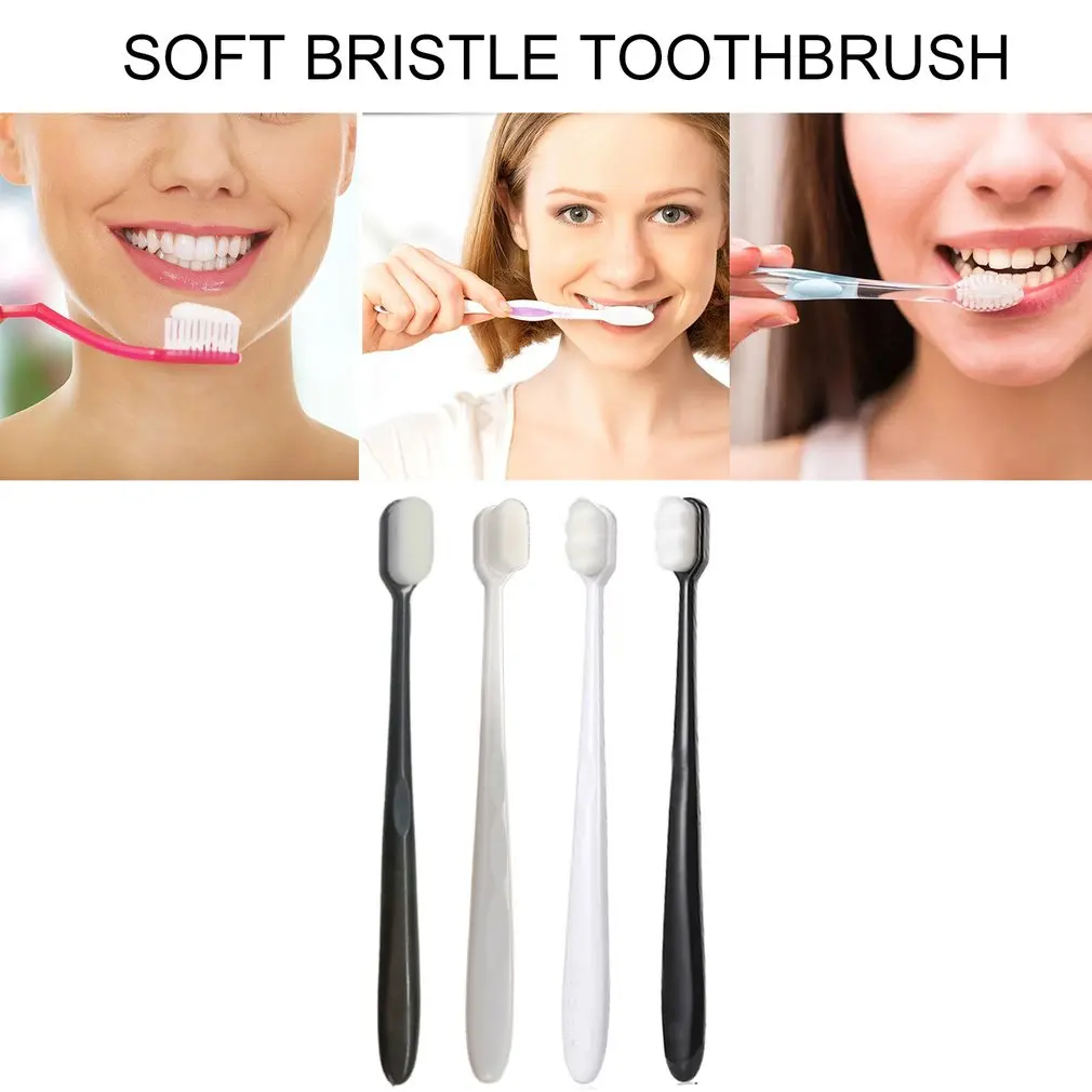 

Soft Toothbrush Oral Care Dual Care Ergonomic Design Toothbrush Sensitive Soft Toothbrush Manual Toothbrush