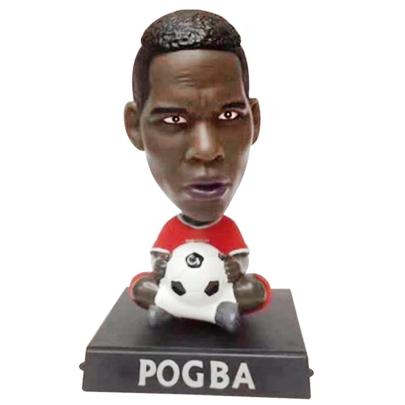 

Football Star Toys Eco-friendly PVC Car Decoration Soccer Shaking Head Doll Ronaldo Fans Souvenir Gift