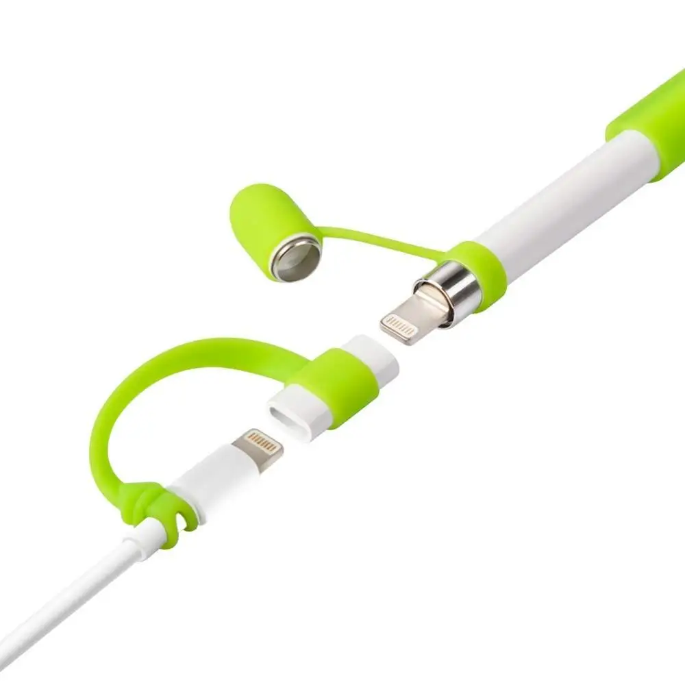 7 в 1 Магнитный чехол Teyomi для Apple Pencil мягкий силиконовый держатель