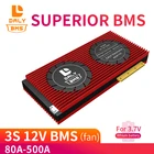 002 3S 80A 100A 150A 200A 250A литий-ионный 18650 3,7 в Защитная печатная плата зарядного устройства BMS 11,1 В для солнечной панели E-bike