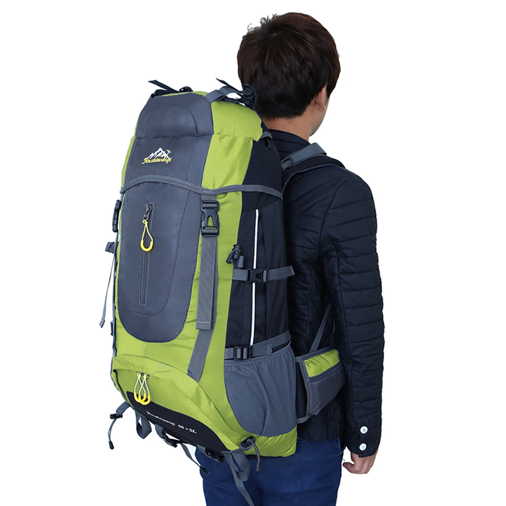 65L+ 5L мужская женская сумка для скалолазания, рюкзак для пеших прогулок, походный Повседневный дорожный рюкзак, тактические Спортивные Сумки