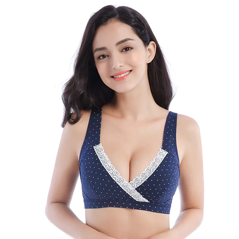 ZTOV кружевной бюстгальтер для грудного вскармливания Бюстгальтер кормления сна