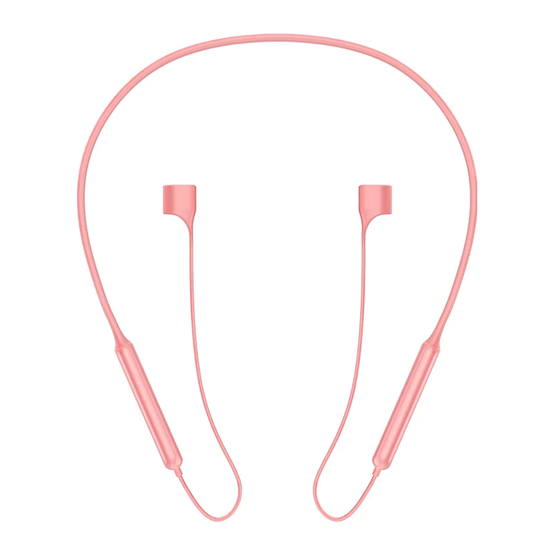 Baseus ремешок для наушников для Airpods анти-потеря ремень Магнитная веревка для AirPods 2 Bluetooth TWS наушники силиконовый шнур-кабель - Цвет: Pink Neckband