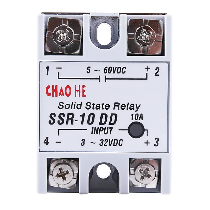 SSR-10DD 25DD SSR40DD SSR-40DA SSR-60DA однофазный радиатор 3-32 В постоянного тока до 220 10 А 25 40 DD