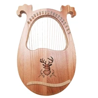 lyre 19 string beginner lyre piano small harp lilarier easy to learn portable easy to learn small musical instruments