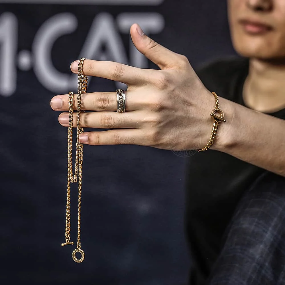 Цепочка Из Нержавеющей Стали с кубинским панцирным плетением 5/6 мм|Ювелирные