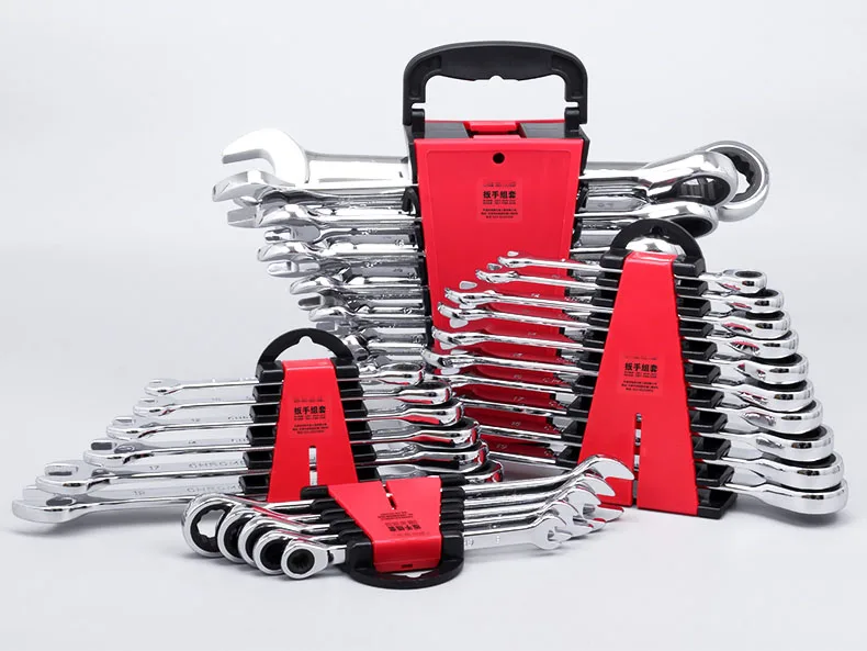 Гаечный ключ с храповым механизмом двойного назначения быстроразъемный