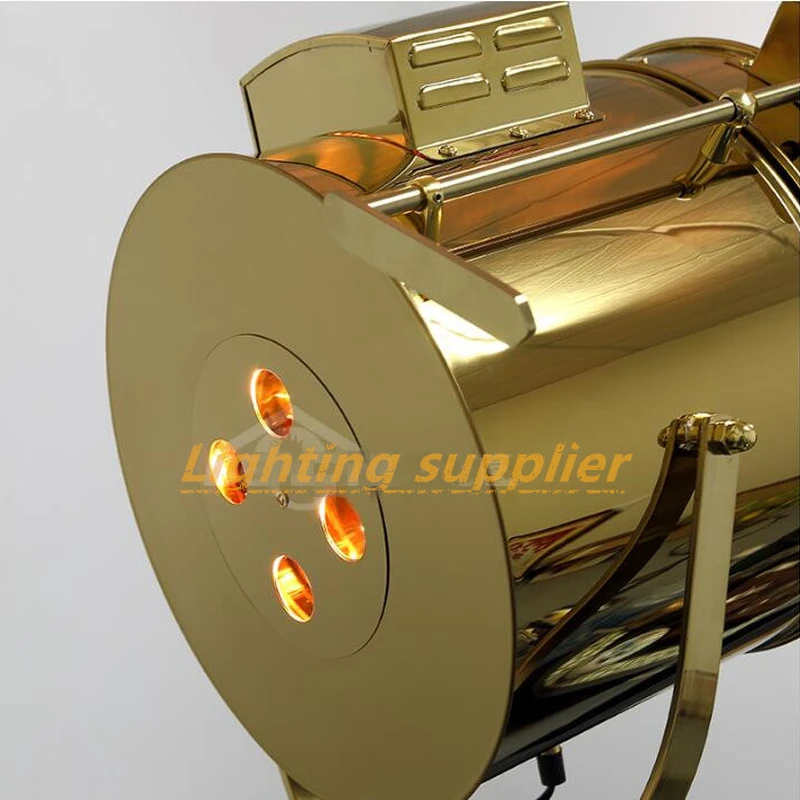 Промышленные Бар Nordic Американский творческая студия ретро серебряные и золотые