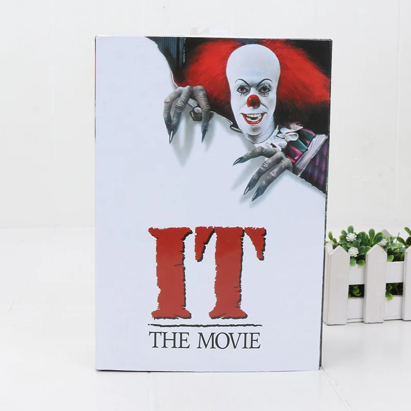 2 NECA Horror Stephen King's Movie It pennywise фигурка Джокер клоун Классическая канализационная сцена модель ПВХ фигурка коллекционная игрушка - Цвет: 2