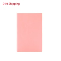 new product cute pu leather candy color planner diary weekly plan notebook school office supplies cute stationery dropshipping