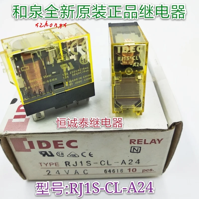 

Реле RJ1S-CL-A24 открывающимся 12A AC24V
