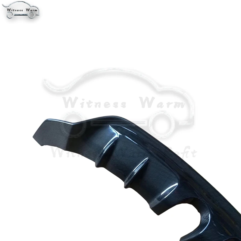 Углеродное волокно/FRP диффузор губа на задний бампер Средний для Volkswagen Golf 6 MK6 R20