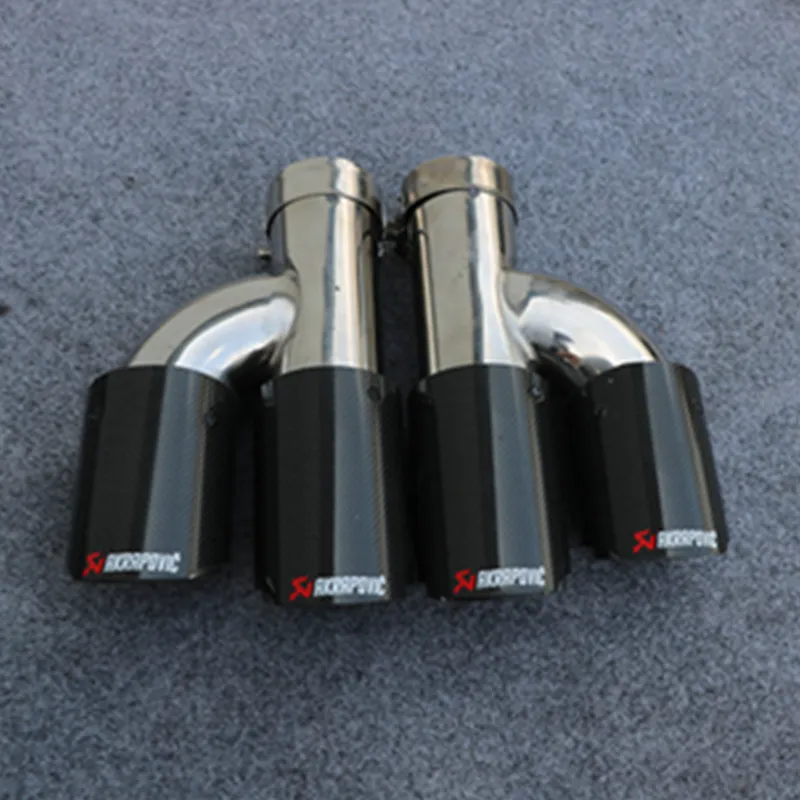 Автомобильная выхлопная труба модель H Akrapovic углеродные выхлопные трубы