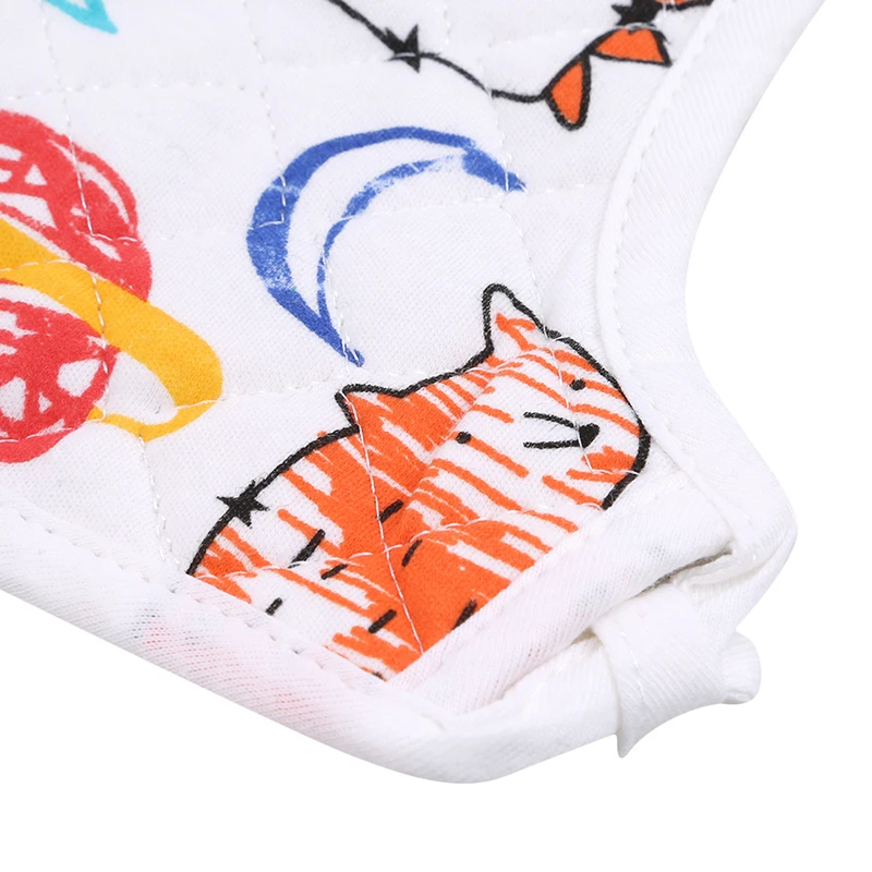 

2Pcs Baby Bibs Cute Cartoon Toddler Baby Saliva Towel Cotton Absorption Prevent Dirty Infant Burp Cloths Feeding Supplies