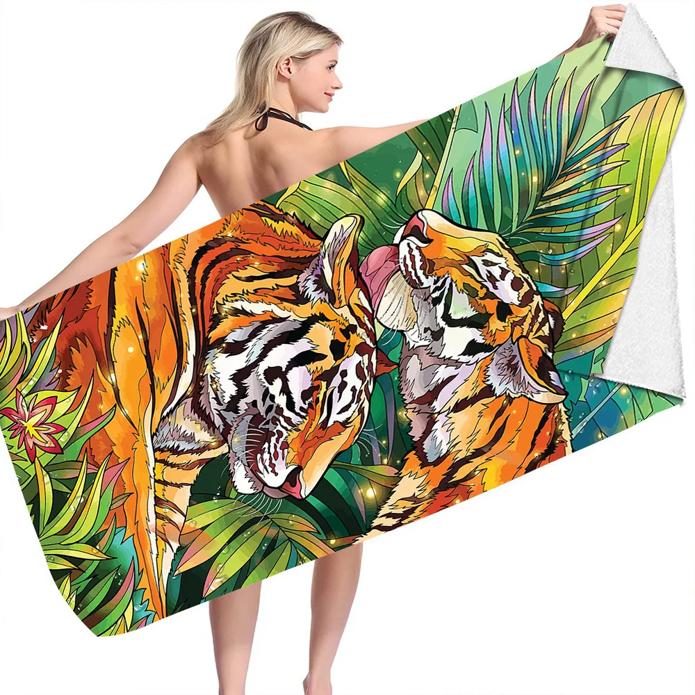 Полотенце с тиграми. Полотенце с тигром. Полотенце банное с тигром. Банное полотенце с тигром атакующим.