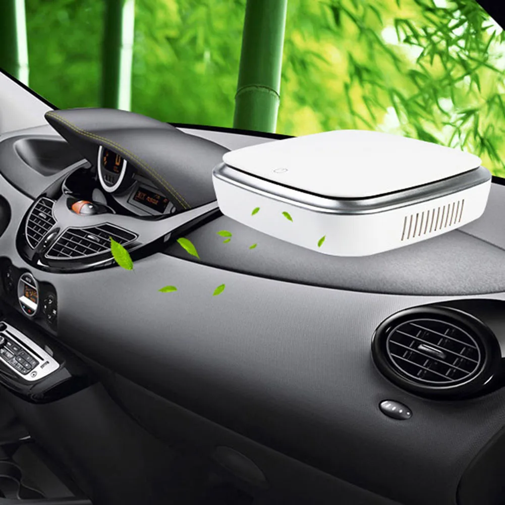 Car Vehicle USB Charge Air Purifier Cleaner Negative Ion Ionizer Odor Remover | Бытовая техника
