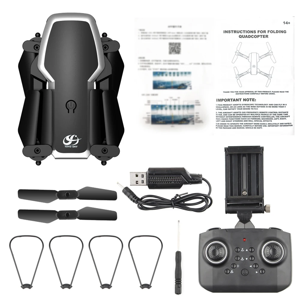 

S171 PRO RC Drone with Camera 4K Mini Drone Dual Camera Foldable Quadcopter with Function Trajectory Flight 3D Flight Dron