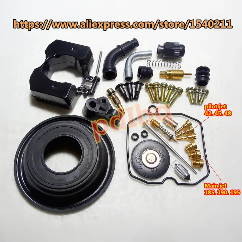 (1 компл./упак.) Harley XLH883 (CV Тип) SPORTSTER 883 полная конфигурация карбюратор Ремкомплект