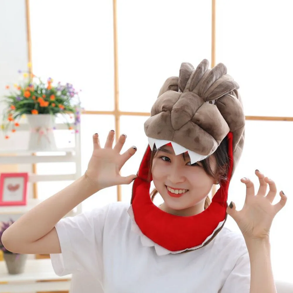 

1pc Party Decoration Cartoon Headwear Photo Prop Funny Cosplay Headdress (Brown)