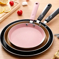 pancake steak pan omelette aluminum skillet thick induction commercial pan breakfast non stick casserole cuisine cookware de50pd