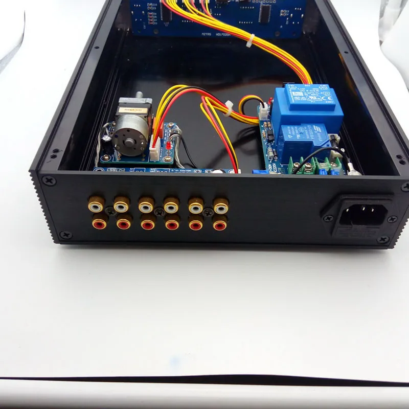 Hi-Fi Инфракрасный пульт дистанционного управления регулятор громкости Регулировка платы APS усилитель предусилителя потенциометра двигателя автоматически регулирует громкость