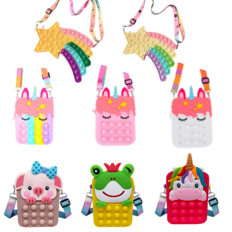 

Игрушки-антистресс для детей, с единорогом