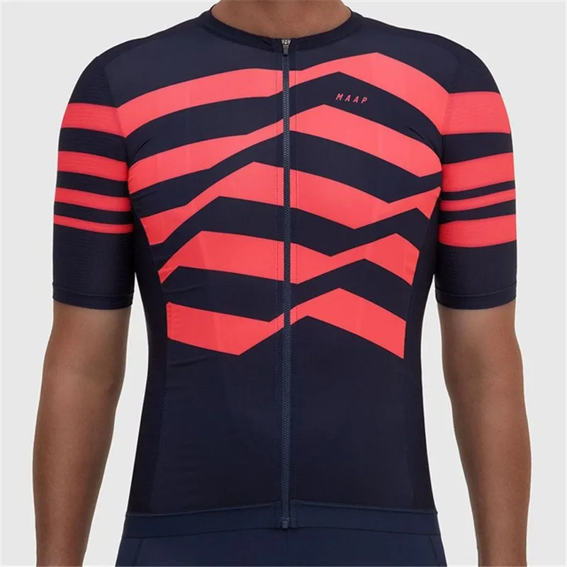 Jersey Maap pro team версия Велоспорт Джерси Сверхлегкий короткий рукав НАБОРЫ mtb велосипед camisa ciclismo Майо эластичная лента шорты - Цвет: Jersey
