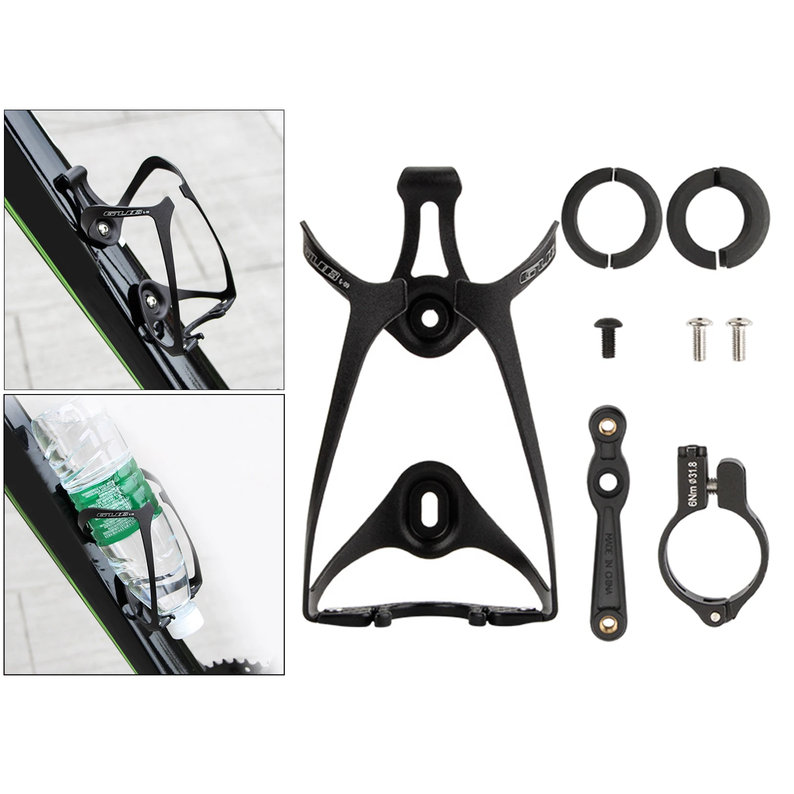 

Клетка для бутылки с водой, держатель для бутылки на велосипед, стойка для бутылки с водой, аксессуары для горных велосипедов и шоссейных ве...