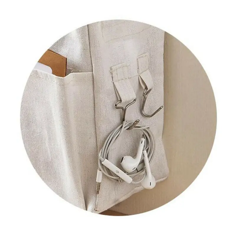 Прикроватный органайзер для хранения подвесной карман кровати детской книги