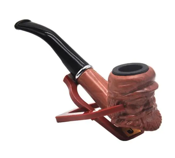 Курительная деревянная курительная трубка ручной работы табачная 135 см