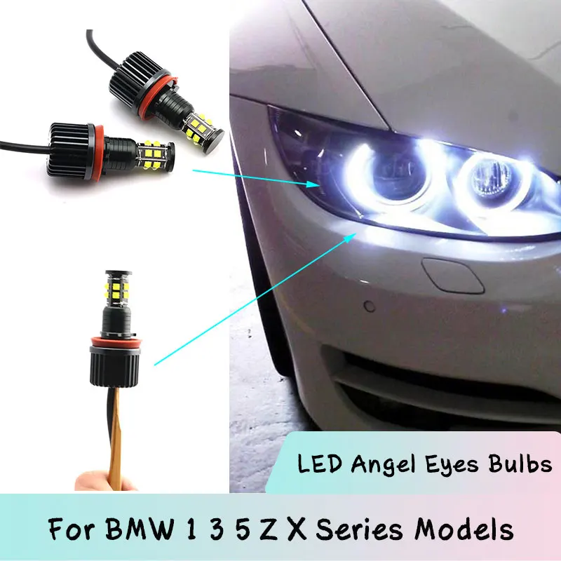 

Светодиодные кольца Halo для BMW серии 1, 3, 5, X, Z, E60, E70, E71, E81, E82, E87, E88, E90, E92, M3, E93, E89, Z4, X5, X6, X6M, 240 Вт