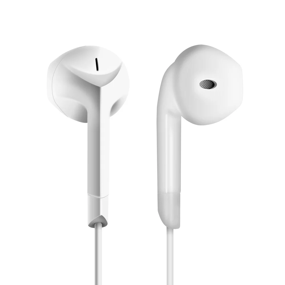 Стерео бас наушники в уши 3 5 мм проводные металлические HIFI с микрофоном для