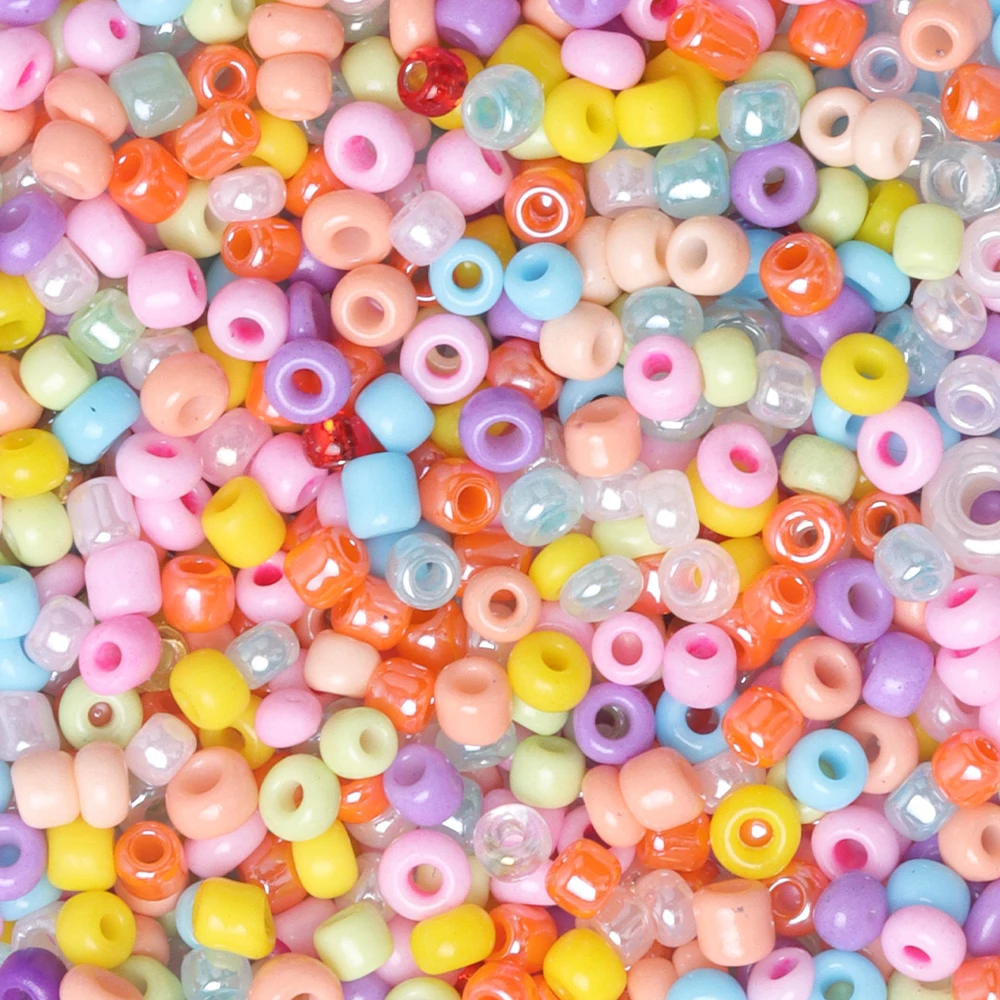 

Czech Beads Craft Small Pony Glass Seed Beads Jewelry Beads for DIY Bracelet Necklace Earring Jewelry Making Kits