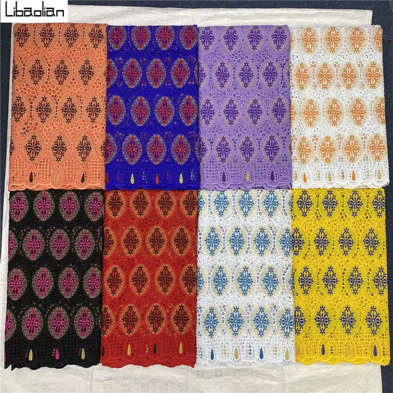 

Black Swiss lace fabric 2020 African lace fabric Latest Swiss voile lace in Switzerland Dubai Quality 100% Cotton lace B27-14