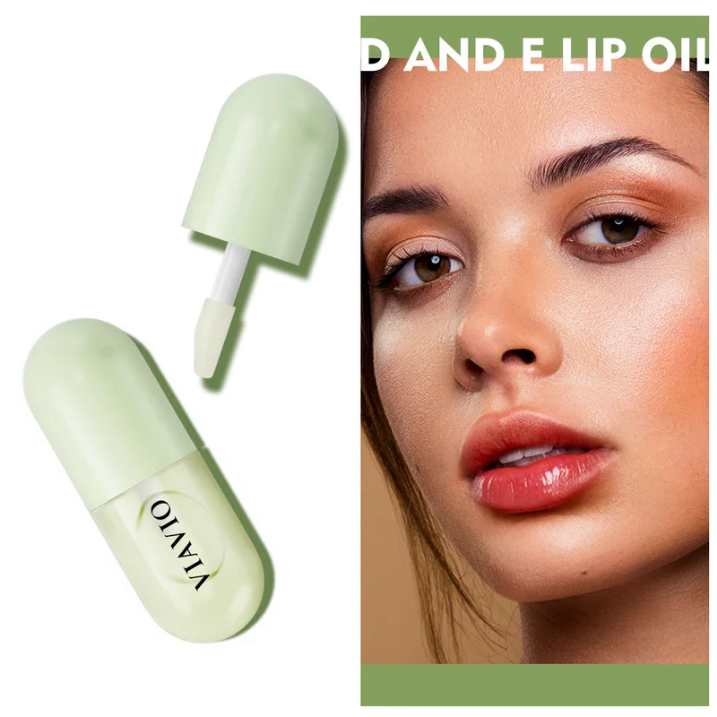 4ml Moisturizing Lip Oil Repairing Reduce Fine Lines Lasting Nourish Transparent Gloss Lips Care Sexy Beauty Cosmetic | Красота и
