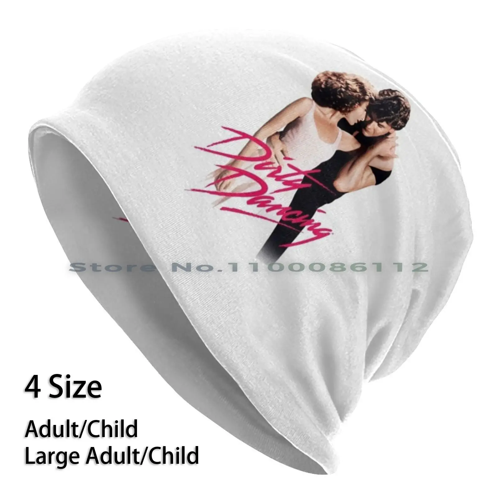 Шапка-бини для танцев вязаная шапка инструктор по танцам на тему Грязных любви