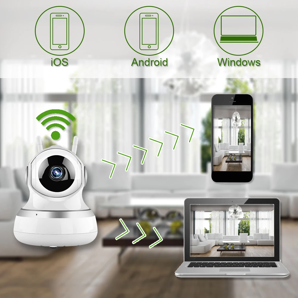 720P 1080P HD Крытая ip-камера беспроводная wifi смарт-камера двухсторонняя аудио домашняя камера видеонаблюдения детский монитор