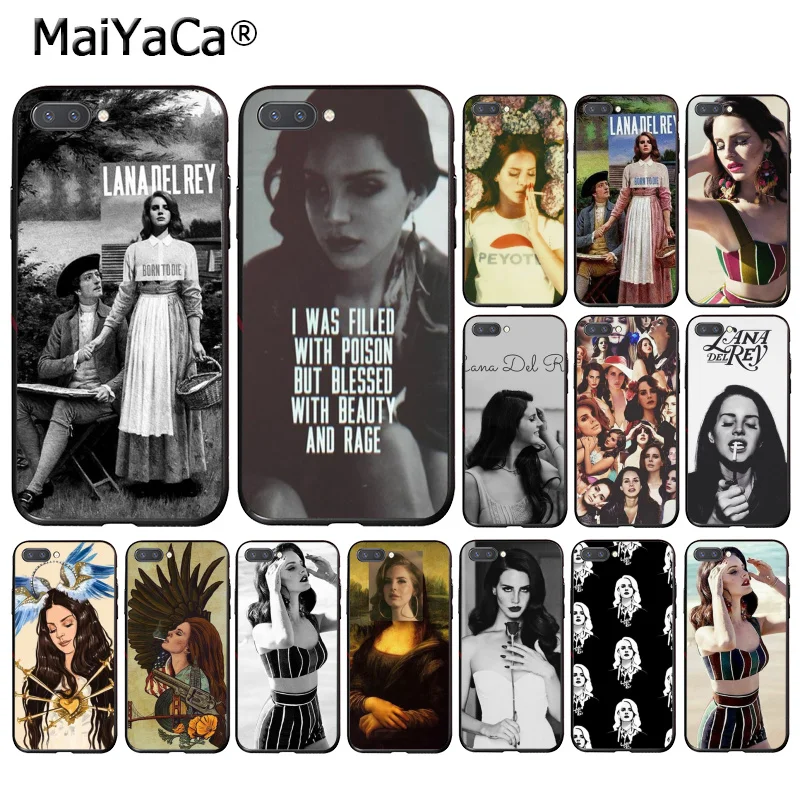 Забавный Модный чехол для телефона MaiYaCa Lana Del Rey Huawei Honor 8X 9 10 20 Lite 7A 5A 7C 10i 8C 9XPro |