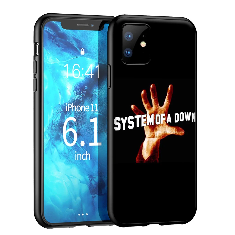 YIMAOC System Of A Down SOAD силиконовый мягкий чехол для iPhone 12 Mini 11 Pro XS Max XR X 8 7 6 6S Plus 5 5S SE |