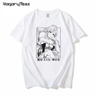 Футболка VagaryTees с рисунком аниме Reina, топ в японском стиле, уличная одежда в стиле Харадзюку, мультяшная футболка для девушек и мужчин, футболка в стиле хип-хоп