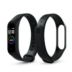 Ремешок силиконовый для Xiaomi Mi Band, спортивный сменный Браслет для смарт-часов mi Band 3