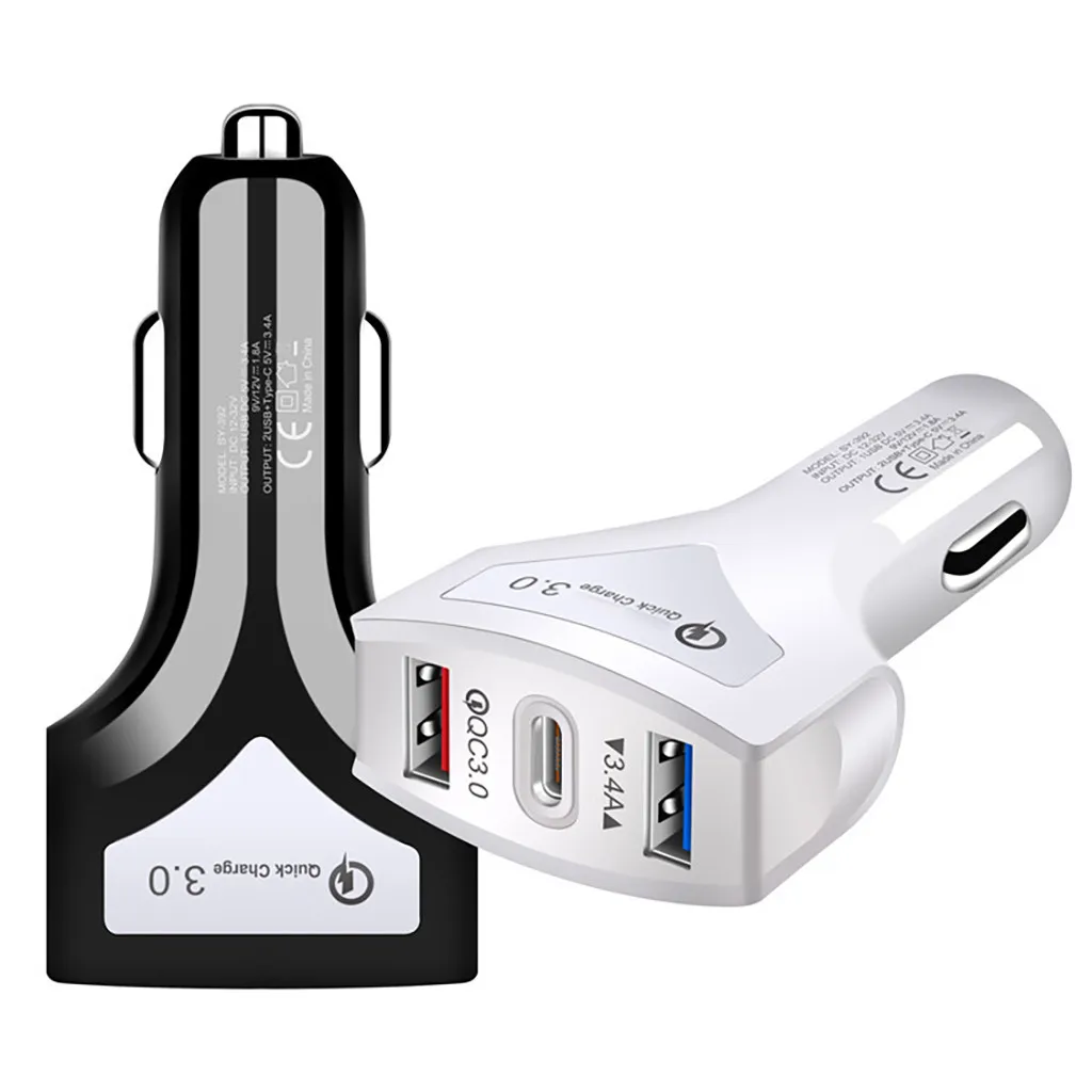 Ouhaobin USB Автомобильное зарядное устройство универсальное автомобильное для