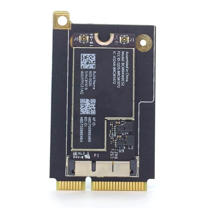 Mini PCI-E PCI Express адаптер конвертер 52-Pin карта для Broadcom BCM94360CD BCM943602CS BCM94360CS2 BCM94331CD BCM943224 |