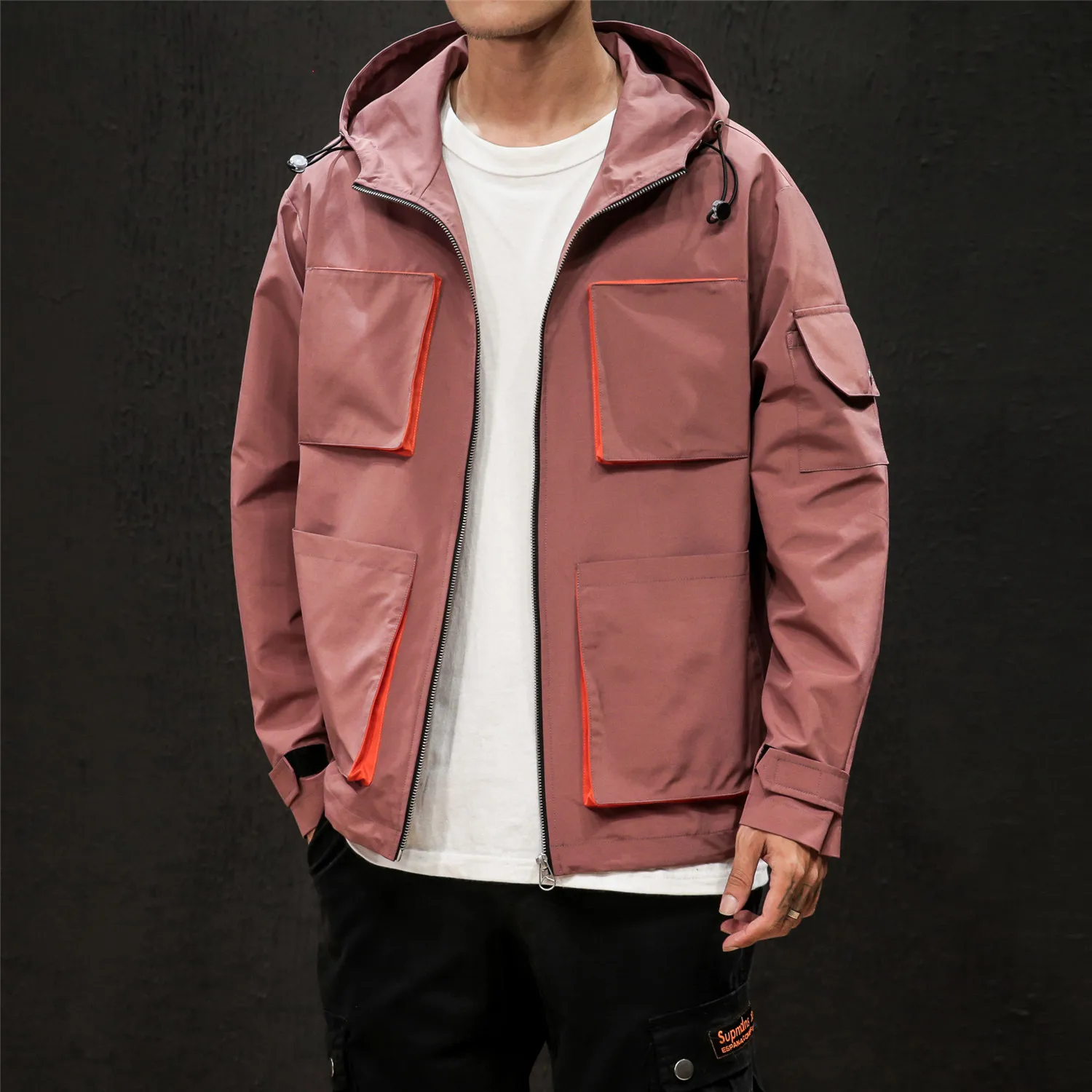 Накладной карман для мужчин Chore Куртка Рабочая Спортивная ветровка пальто хип