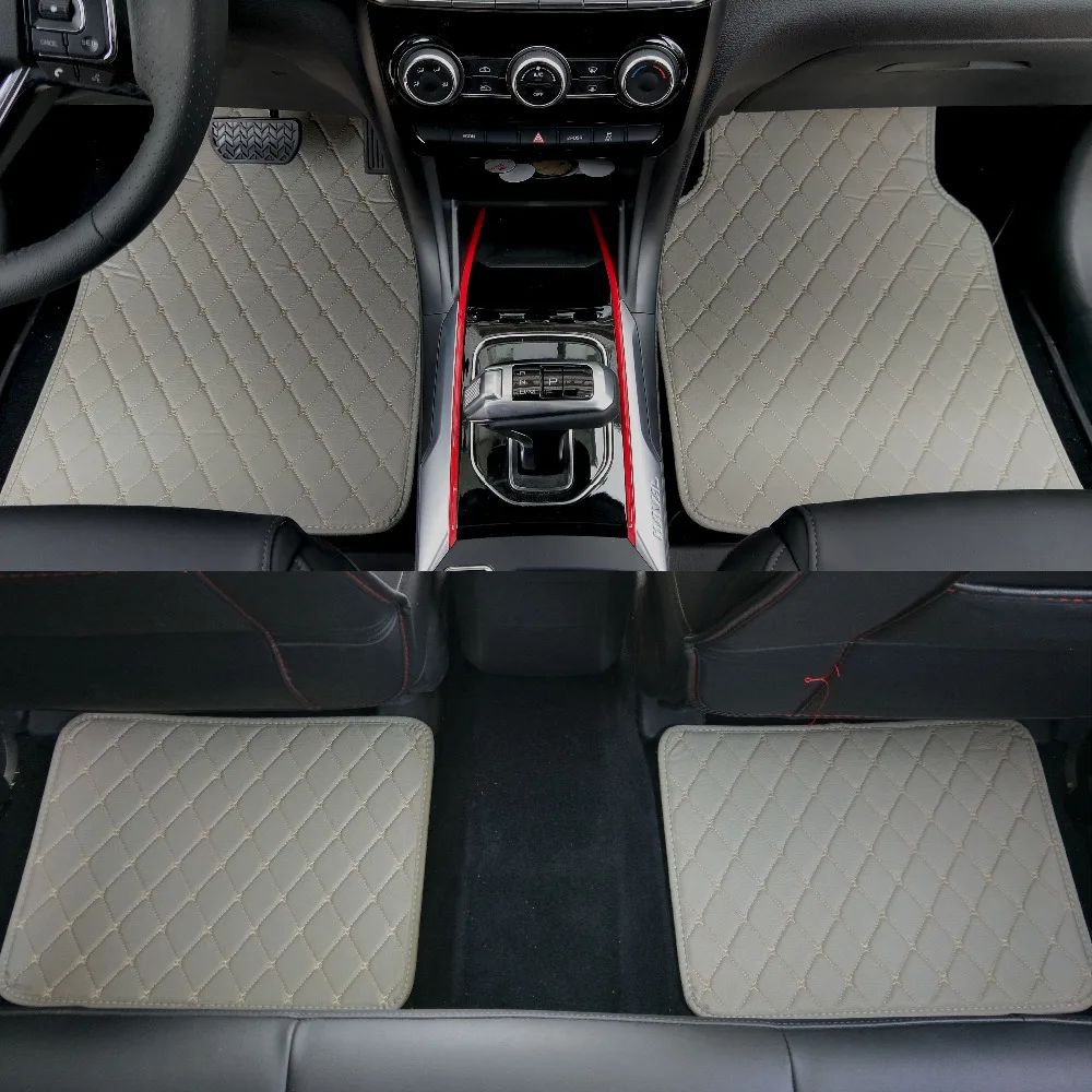 Универсальные автомобильные коврики для Toyota Corolla Camry Prado RAV4 5D любых погодных