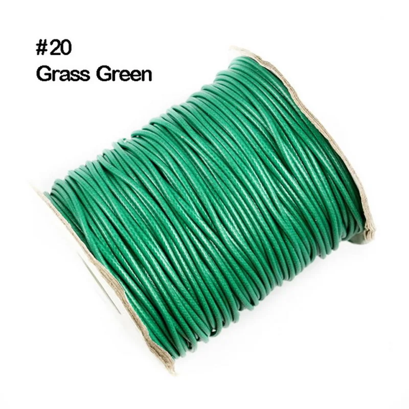 2 мм 85 м/рулонная нить хлопковые шнуры вощеный шнур Бисероплетение Шнур для
