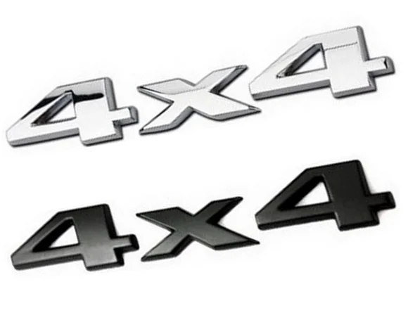 

3D Four wheel drive Car sticker Logo Emblem Badge Decals Car Styling Accessories for Frod 4x4