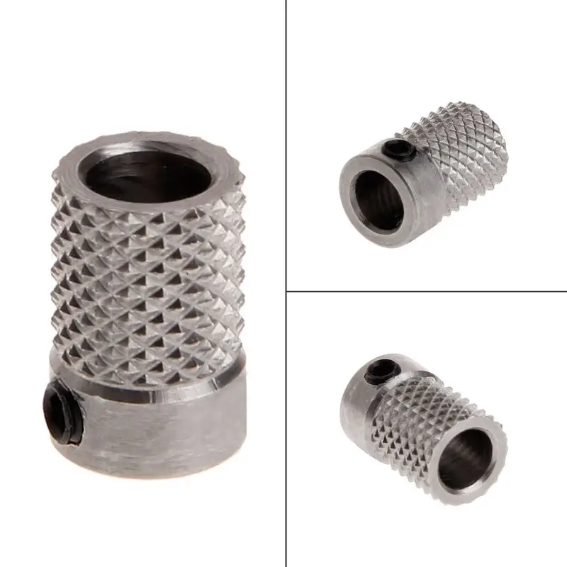 

For Ultimaker 2 UM2 Feeder Knurled Wheel Drive Gear stainless steel Bore 5mm